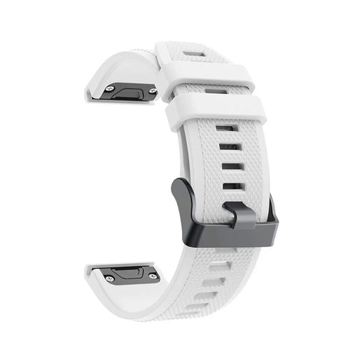 Garmin Tactix 8 - 47mm Silikonarmband (Weiß)