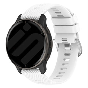 Correa silicona Garmin Vivomove Trend (blanco)