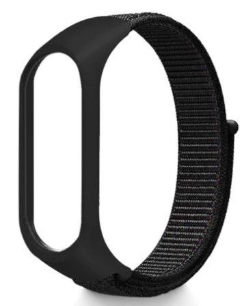 xiaomi-mi-band-3-4-nylon-band-zwart