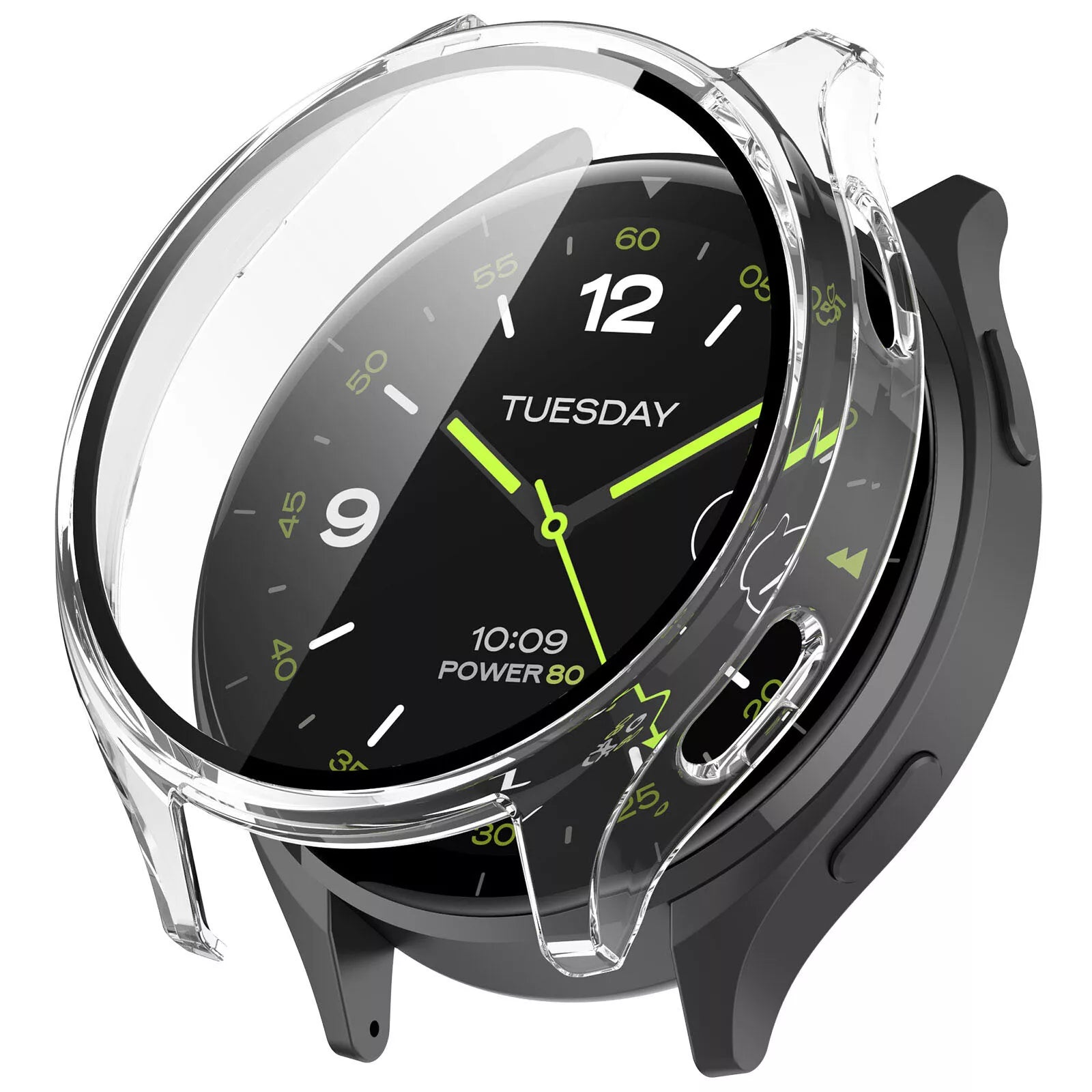 Funda de PC con cristal para Xiaomi Watch 2
