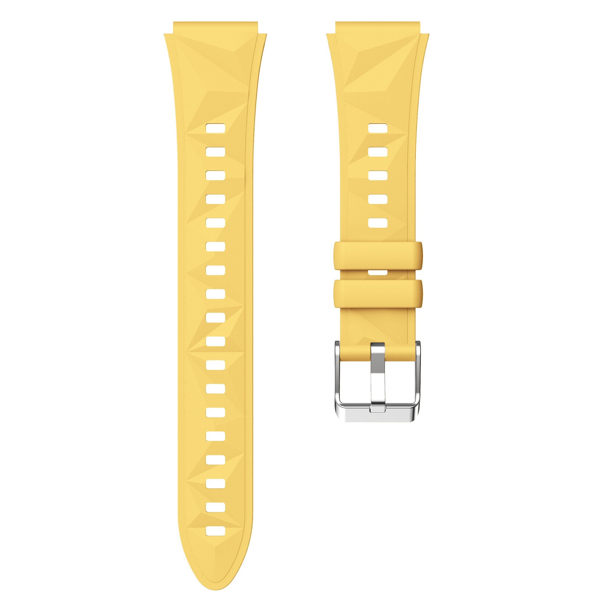 Huawei Watch GT 4 - 41 mm Premium Silicona Correa (amarillo)