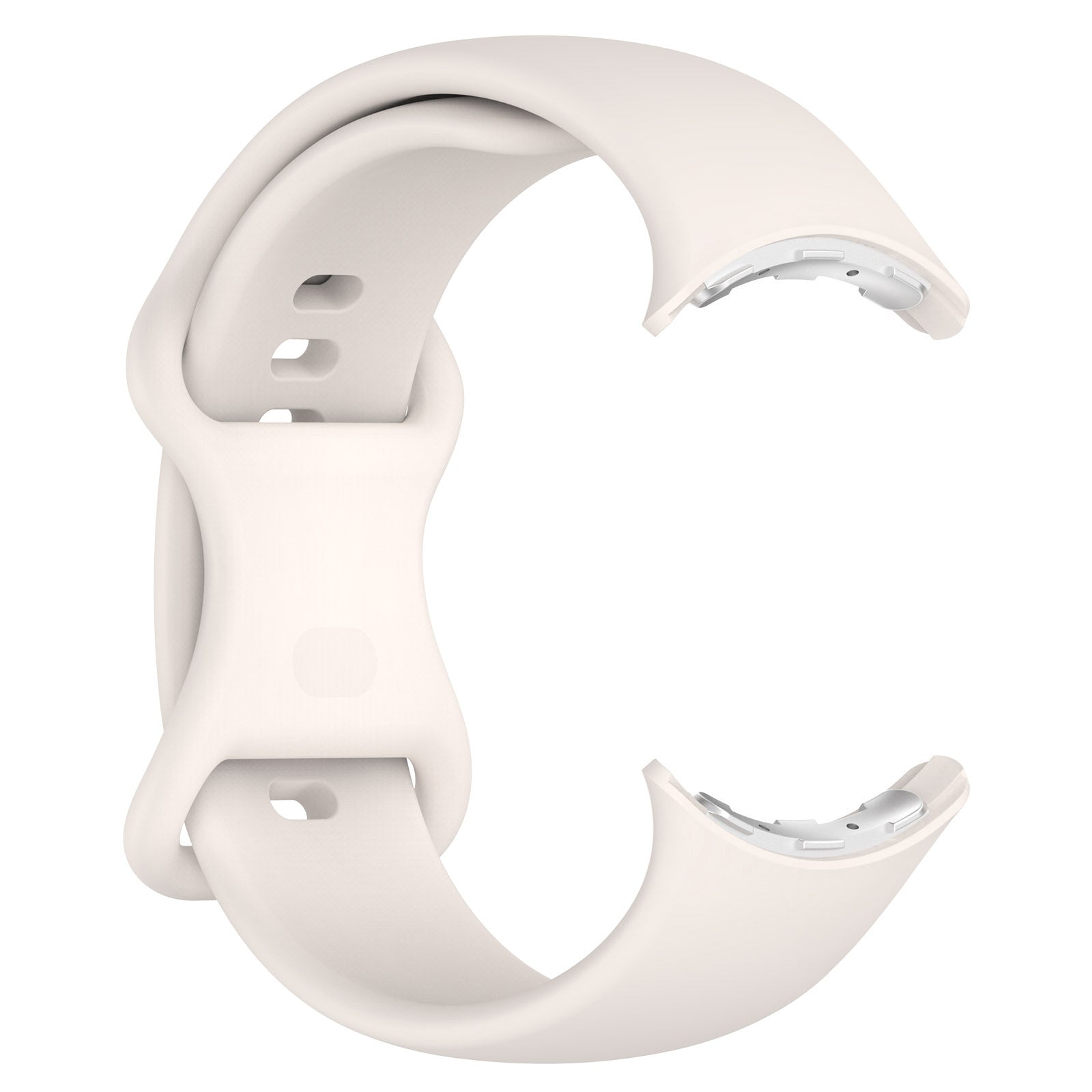 Google Pixel Watch 3 - 41mm Classic Silicone Strap (Off White)
