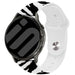 Garmin Venu 2 Plus Print Silicone Strap (Wild Zebra)