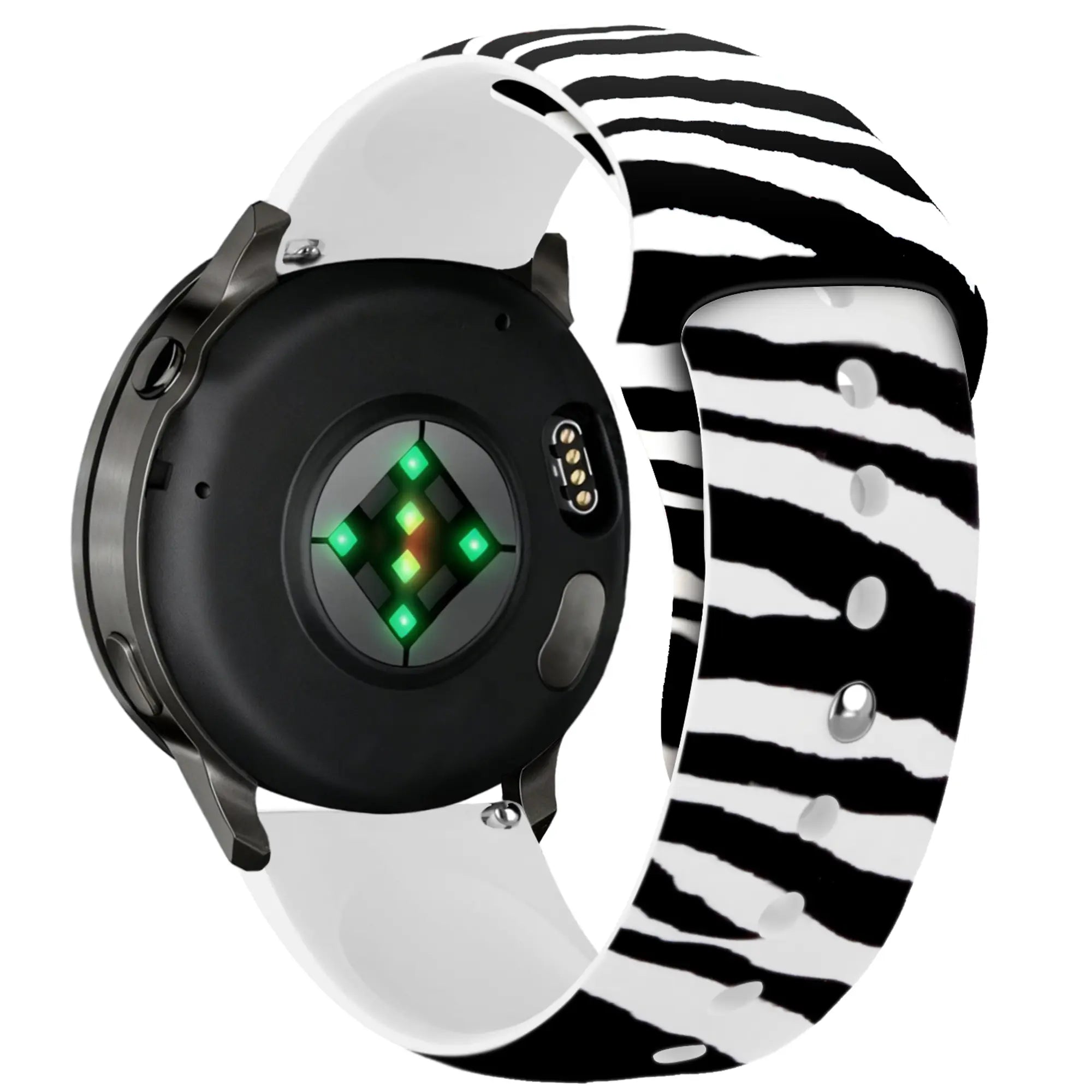 Garmin Venu 2 Plus Print Silicone Strap (Wild Zebra)