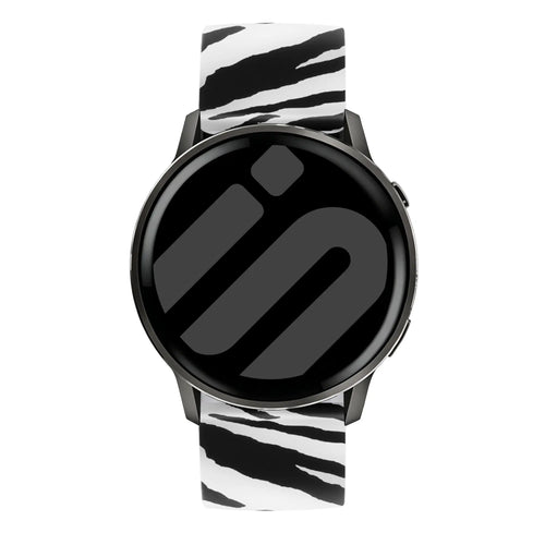 Garmin Venu 2 Plus Print Silicone Strap (Wild Zebra)