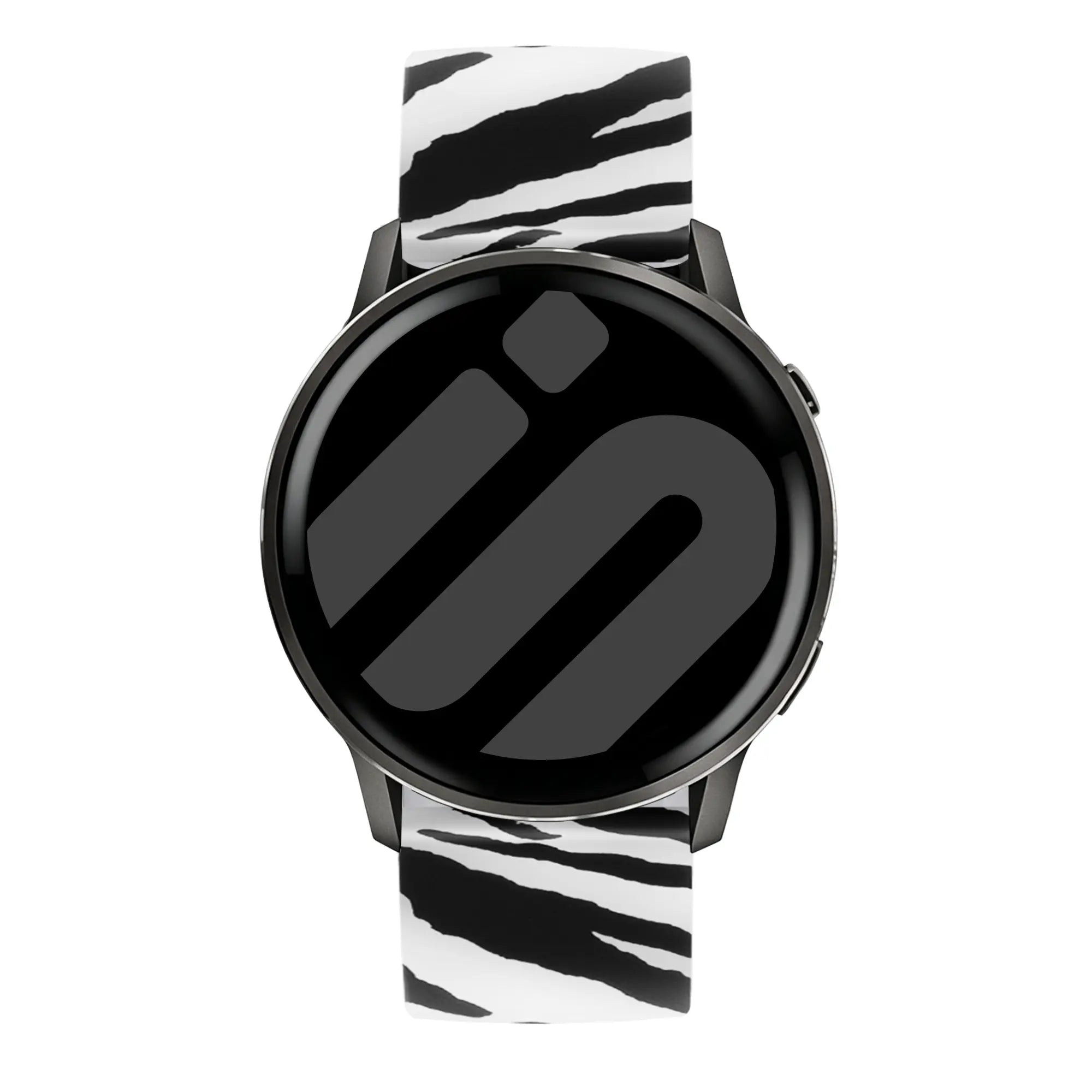Garmin Venu 2 Plus Print Silicone Strap (Wild Zebra)