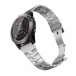 Bracelet titane Garmin Instinct 3 - 45mm (argent)