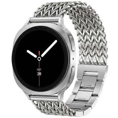 Correa metal mesh Samsung Galaxy Watch 9 - 40mm (plata)