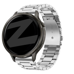 Bandz Garmin Forerunner 265s Steel Strap 'Classic' (Silver)