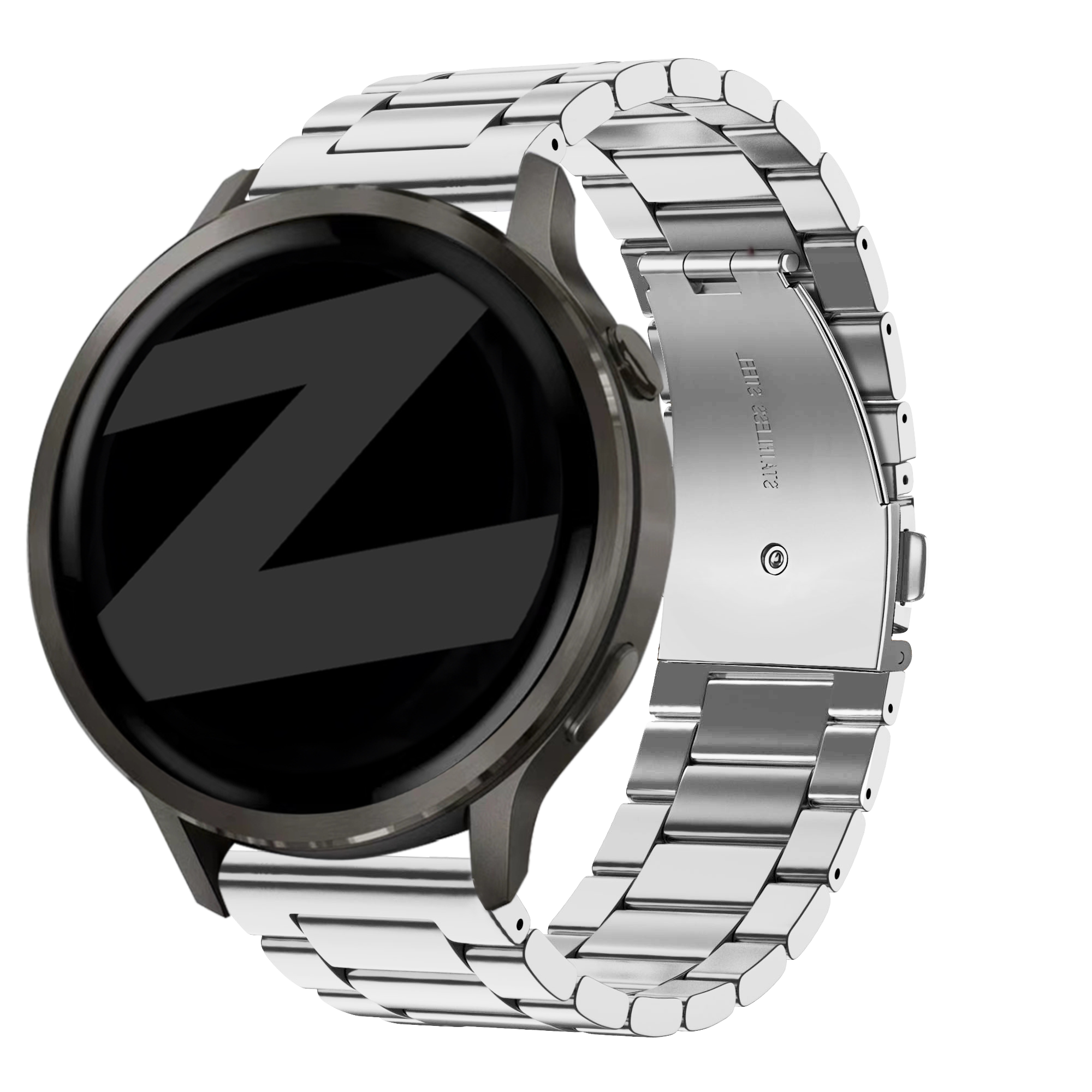 Bandz Garmin Approach J1 stalen band 'Classic' (zilver)