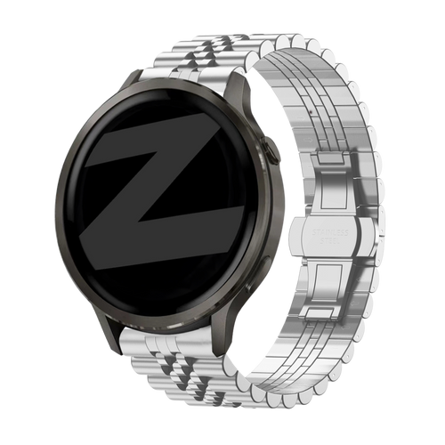 Bandz Garmin D2 Air X10 Steel Strap 'Jubilee' (Silver)