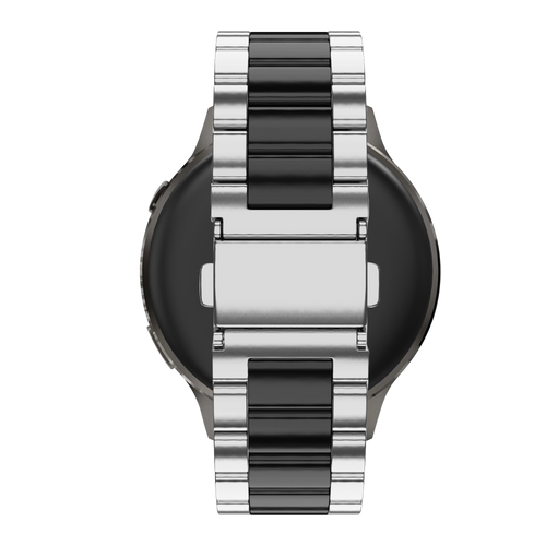 Bandz Correa acero 'Classic' Garmin Approach J1 (plateado/negro)