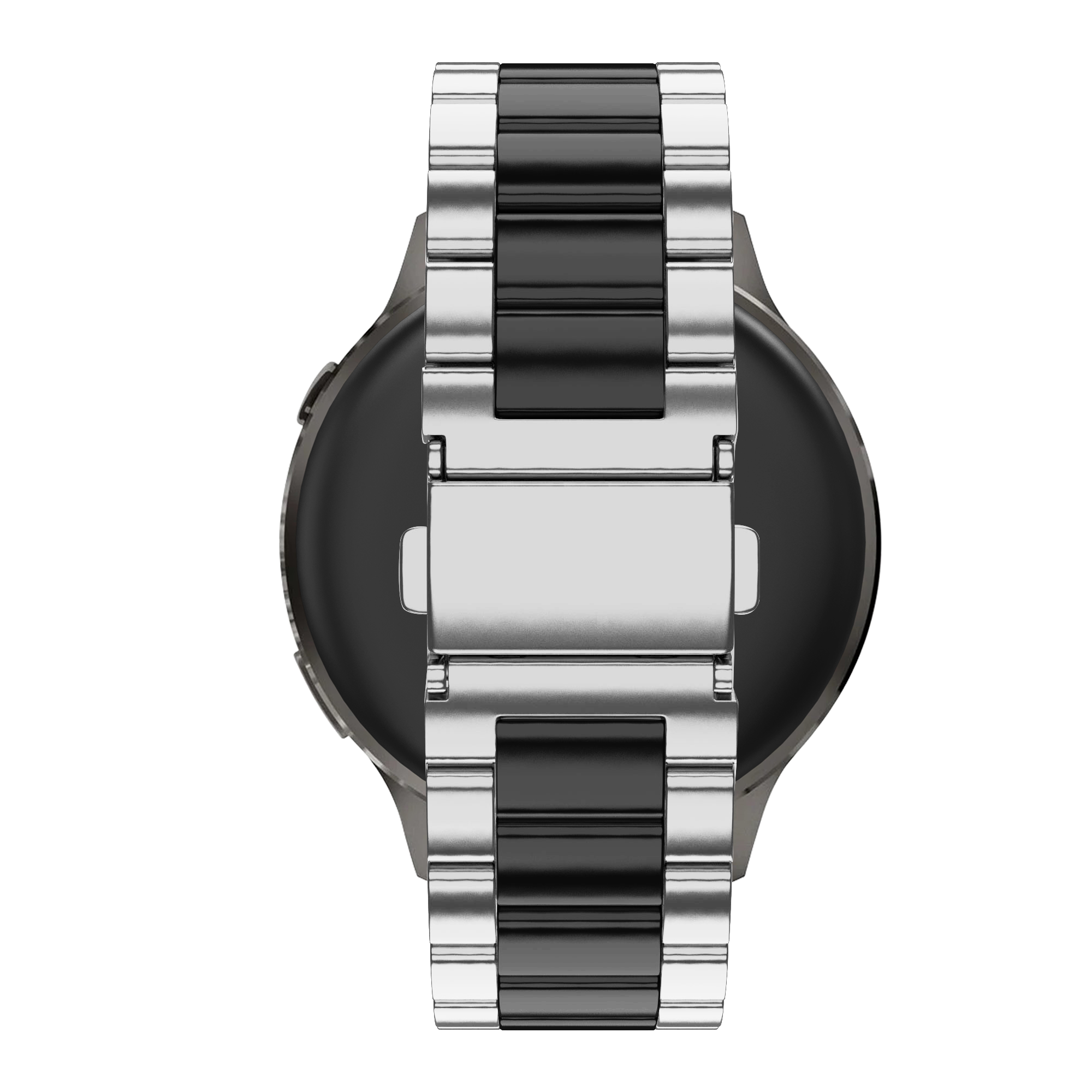Bandz Correa acero 'Classic' Garmin Approach J1 (plateado/negro)