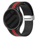 Samsung Galaxy Watch 4 Classic 42mm magnetische sport band (zwart/rood)