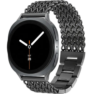 Bracelet metal mesh Samsung Galaxy Watch 8 - 44mm (noir)
