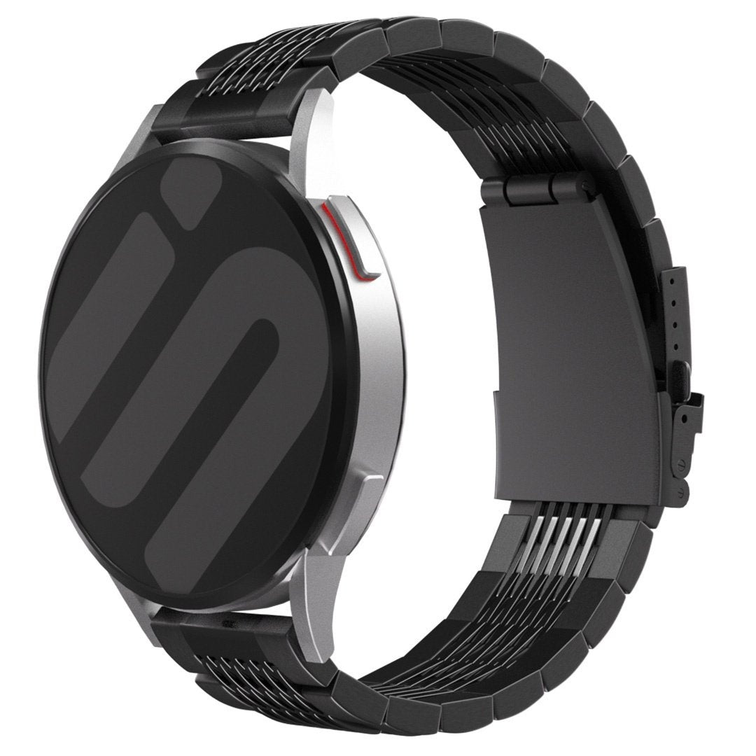 Coros Apex 42mm Premium Steel Link Strap (Black)
