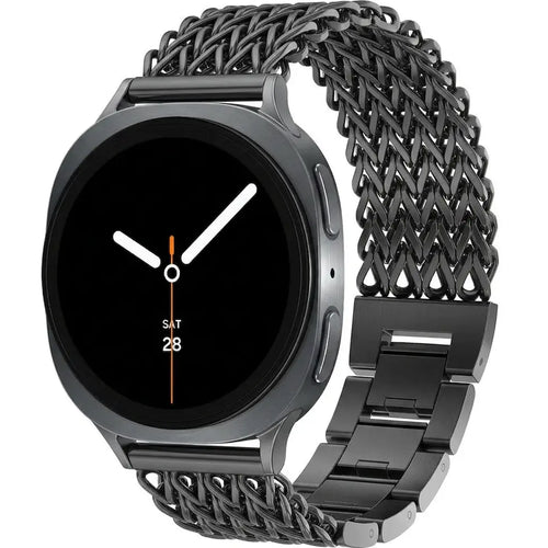 Correa metal mesh Samsung Galaxy Watch 8 Classic (negro)