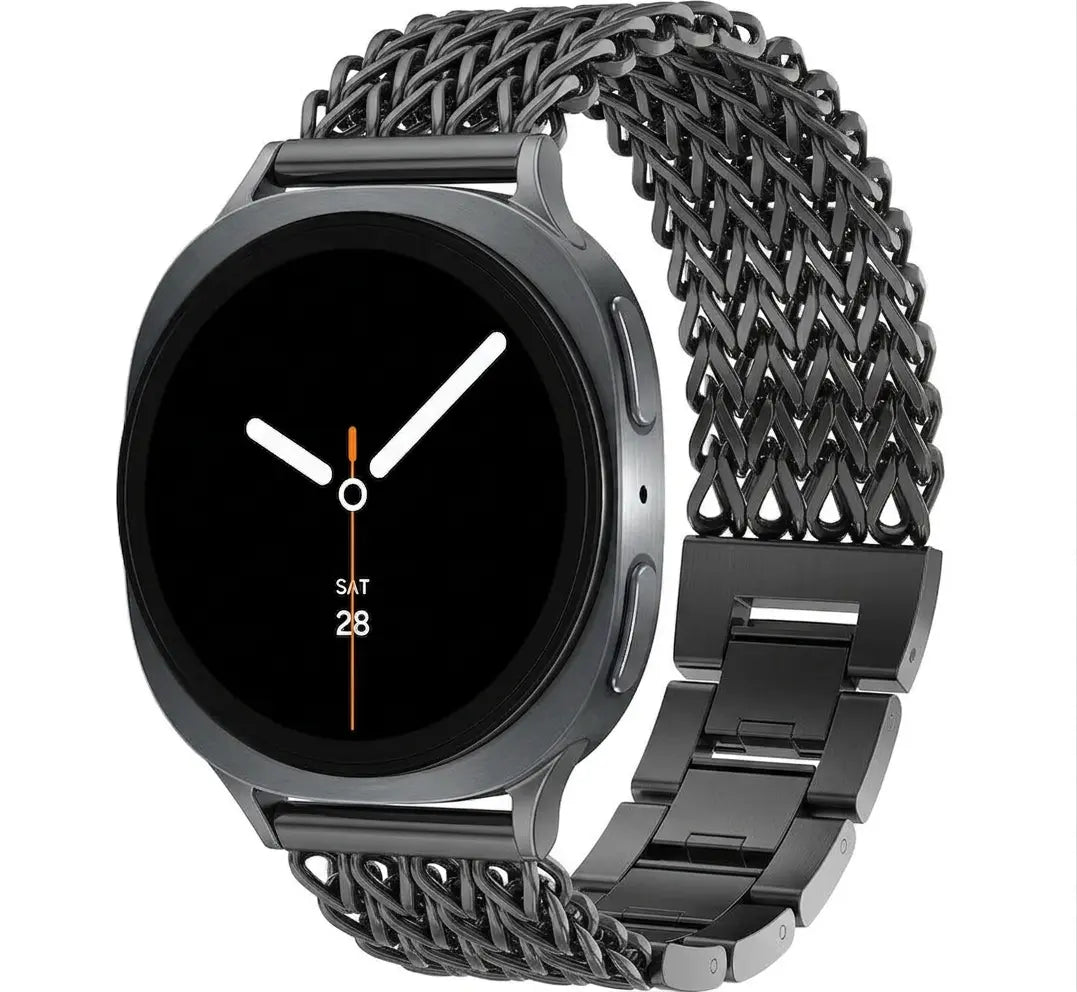 Correa metal mesh Samsung Galaxy Watch 8 Classic (negro)