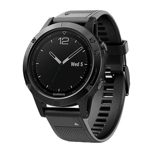 Garmin Forerunner 970 Silikonarmband (Schwarz)