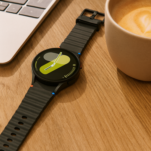 Samsung Galaxy Watch 5 44mm Wave bandje (zwart)
