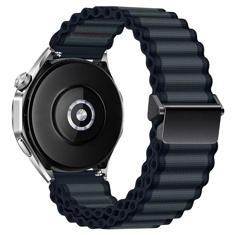 Huawei Watch GT outdoor nylon bandje (zwart)