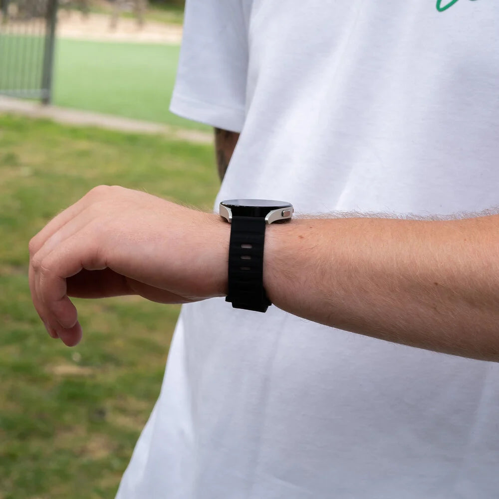 Correa silicona 'Outdoor' Xiaomi Watch S3 (negro)