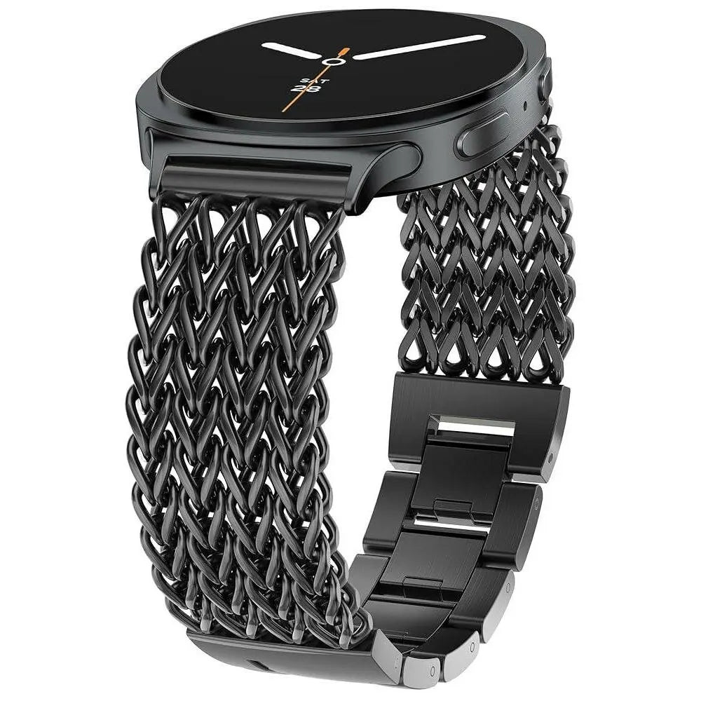 Correa metal mesh Samsung Galaxy Watch 8 Classic (negro)