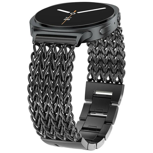 Bracelet metal mesh Samsung Galaxy Watch 9 - 44mm (noir)