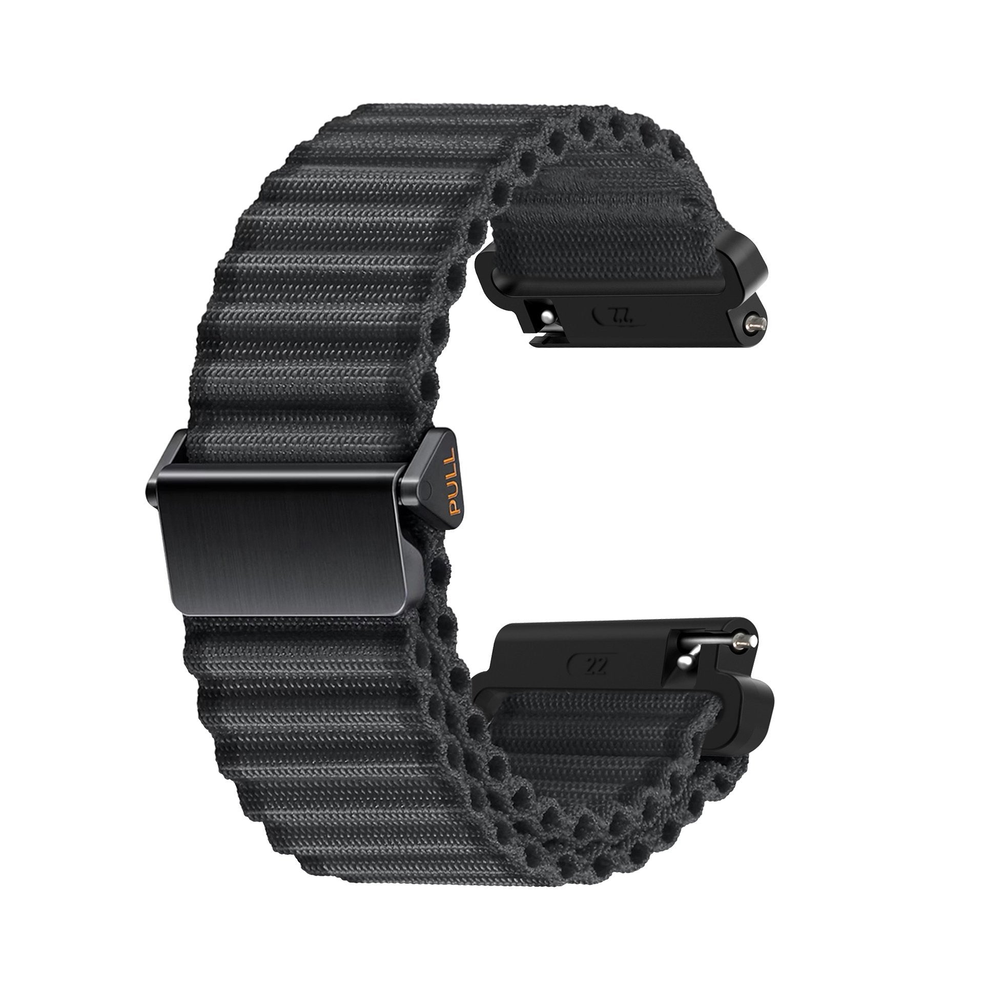 Huawei Watch GT outdoor nylon bandje (zwart)