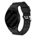 Samsung Galaxy Watch 6 Classic 43mm Silikon Panzer Armband (Schwarz)