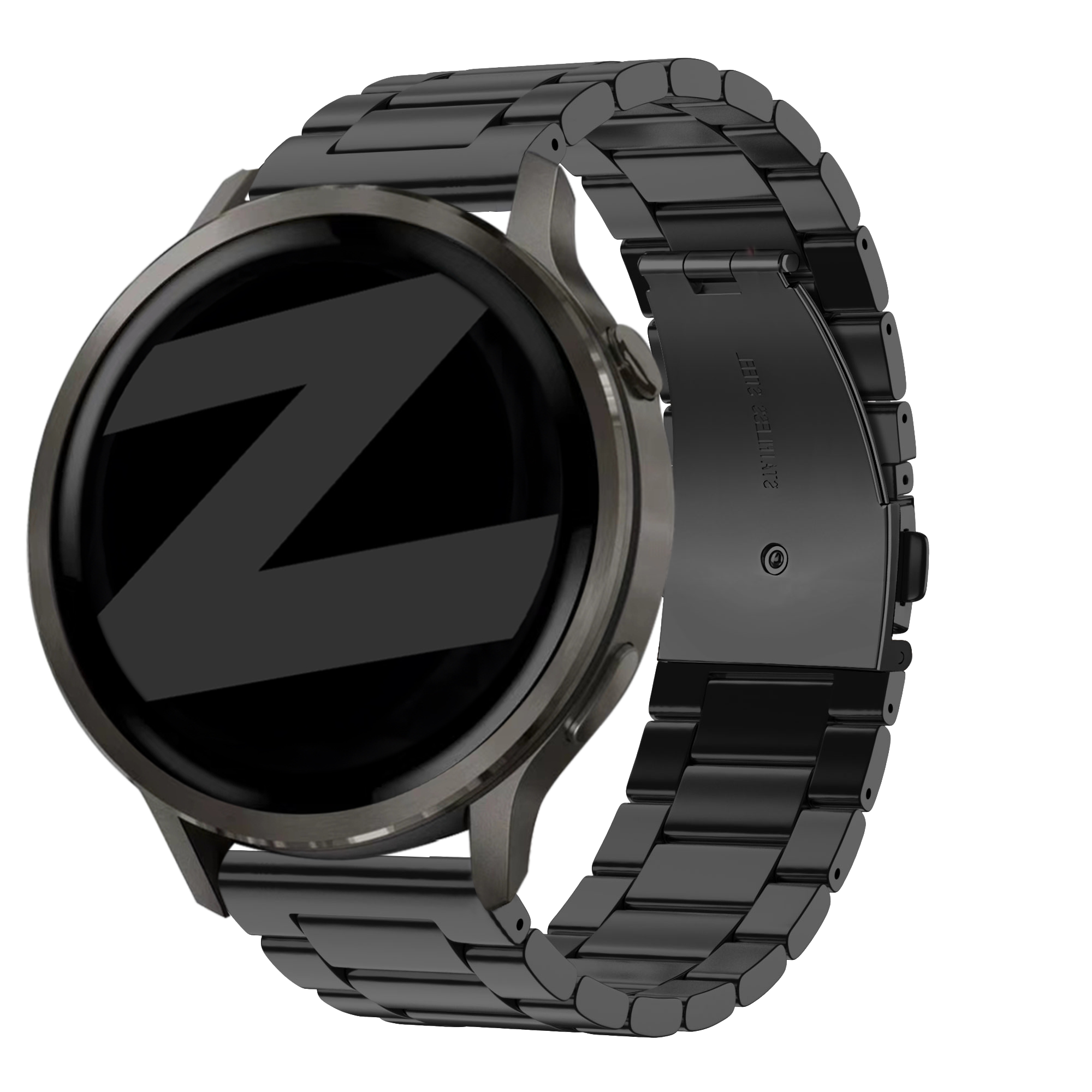 Bandz Correa acero 'Classic' Garmin Bounce 2 (negro)