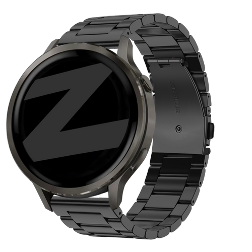 Bandz Correa acero 'Classic' Garmin Forerunner 255s (negro)