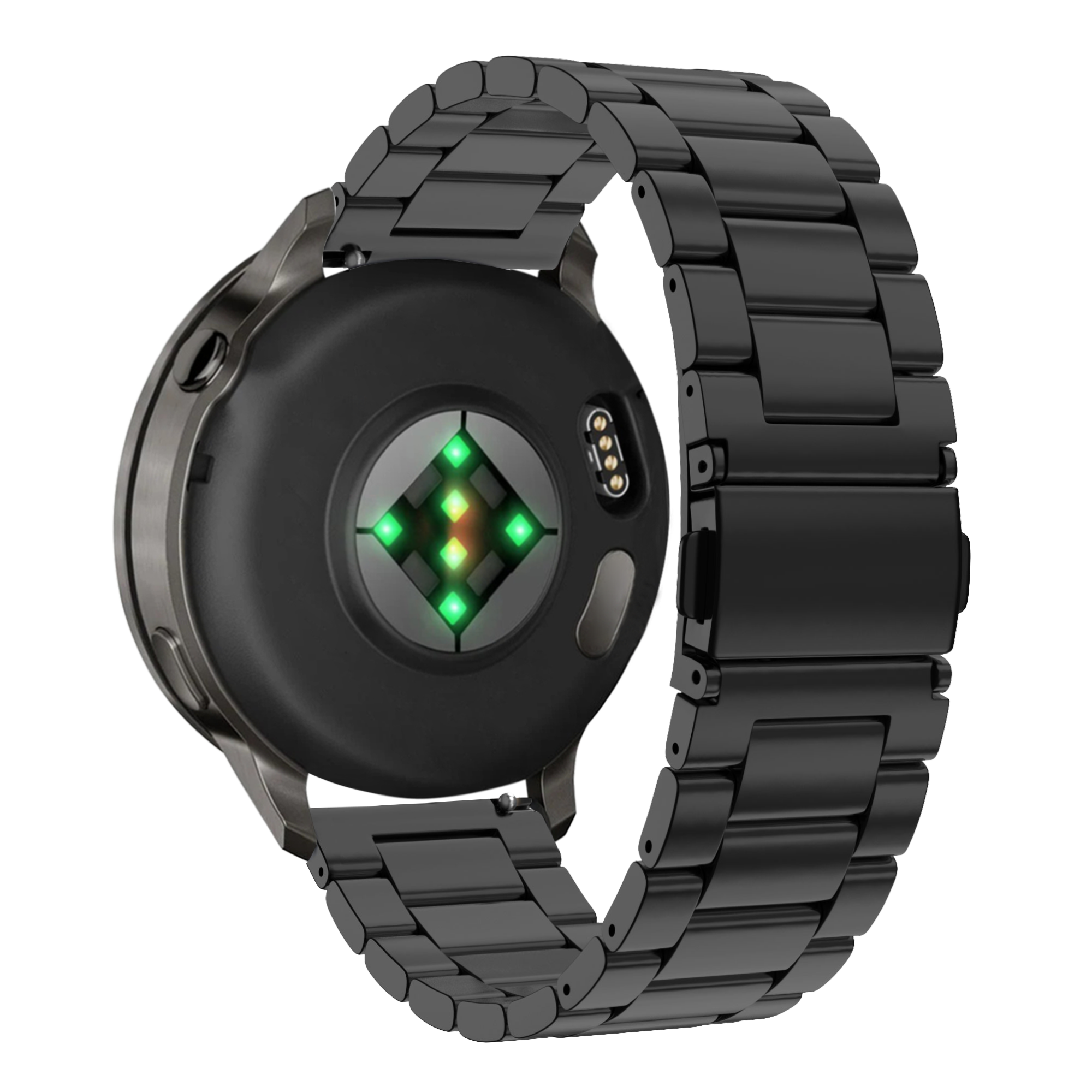 Bandz Correa acero 'Classic' Garmin Bounce 2 (negro)
