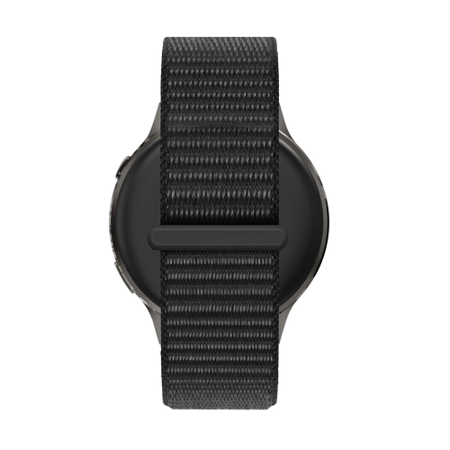 Bandz Bracelet nylon Loop Garmin Vivoactive 4s (noir)
